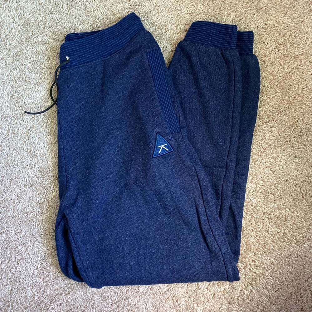 Karl Kani Joggers- Navy Blue- Men’s Medium